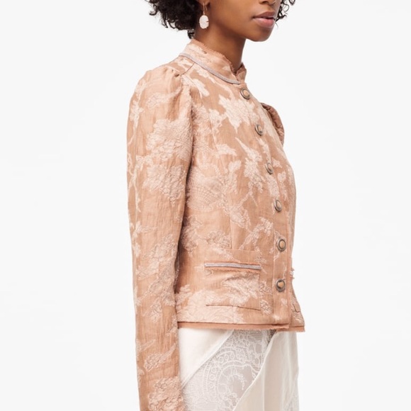 Zara NWT limited edition jacquard jacket - Picture 6 of 13